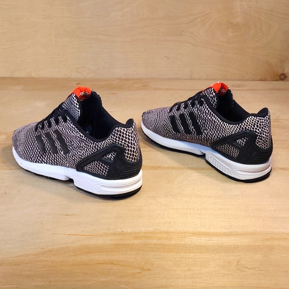 Adidas ZX Flux Torsion Black White Athletic Men's Shoes - Picture 6 of 10